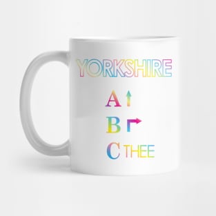 The ABC of Yorkshire Mug